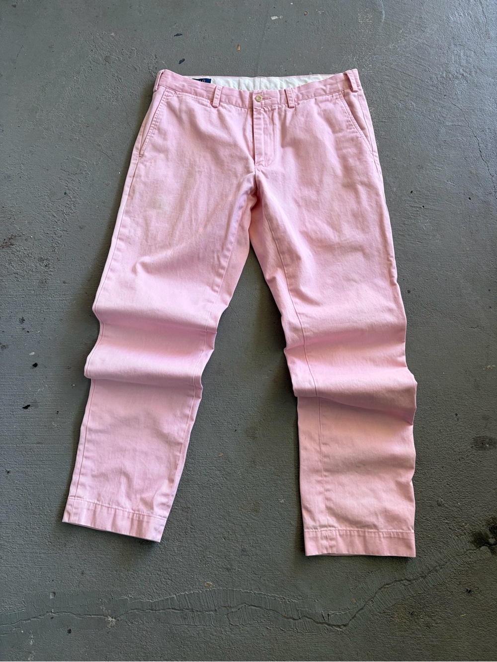 Polo Ralph Lauren Men's Pink Chino Pants - relaxed fit. 34x34